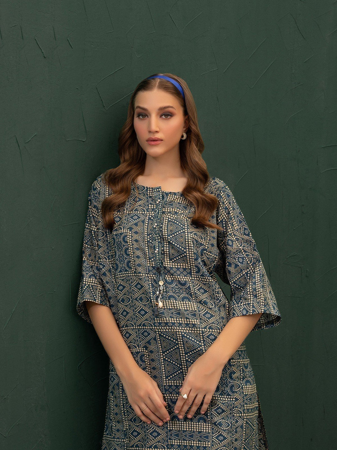Pret 2Pc Printed Lawn Shirt Trouser - EWTKP23-69392ST