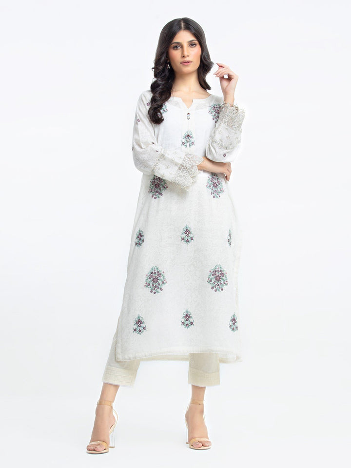 Pret 1Pc Embroidered Lawn Shirt - EWTKE23-69224S