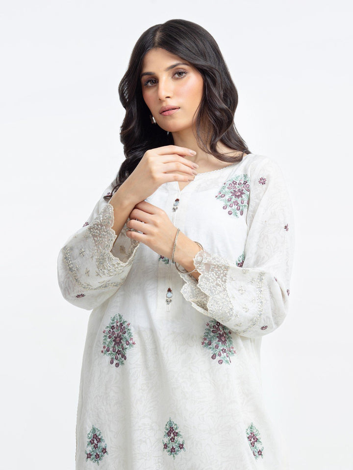 Pret 1Pc Embroidered Lawn Shirt - EWTKE23-69224S