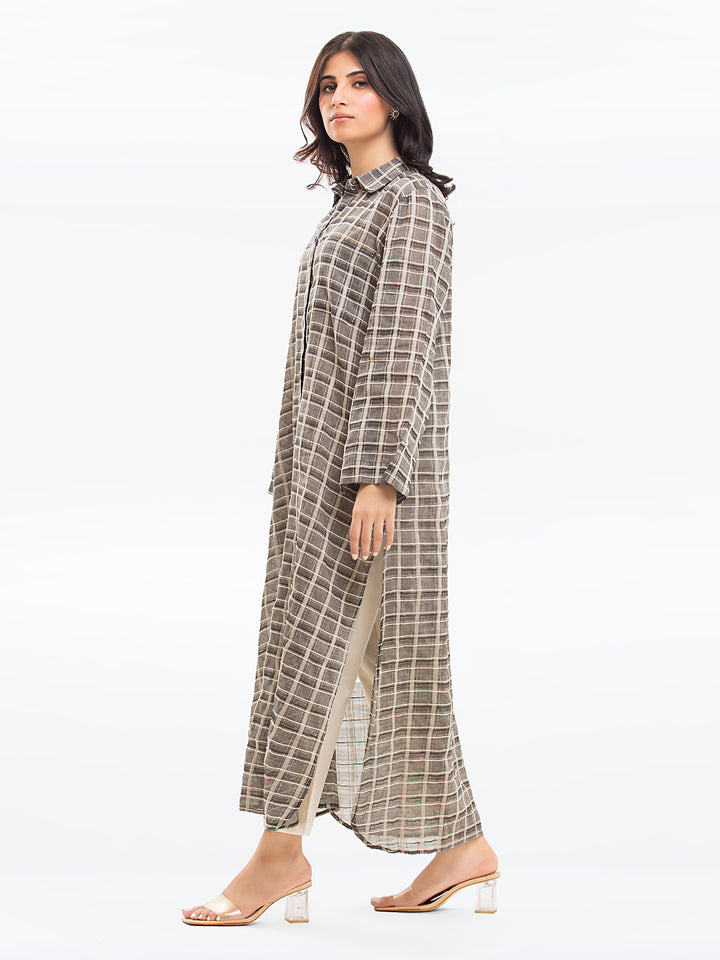 Pret 1Pc Printed Cotton Shirt - EWTKP23-69616S