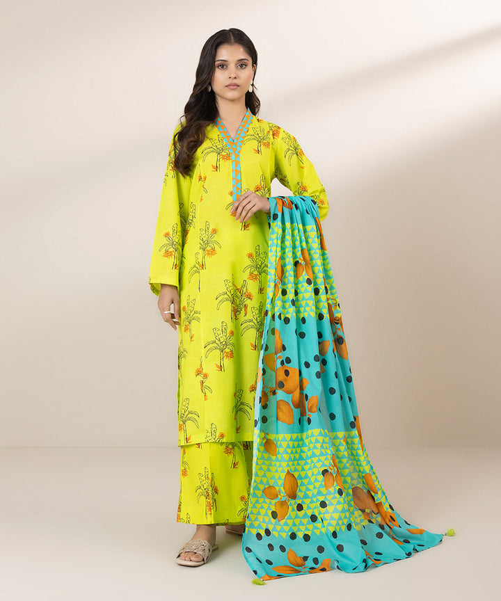 Printed Voile Dupatta