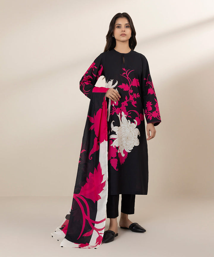 Printed Voile Dupatta