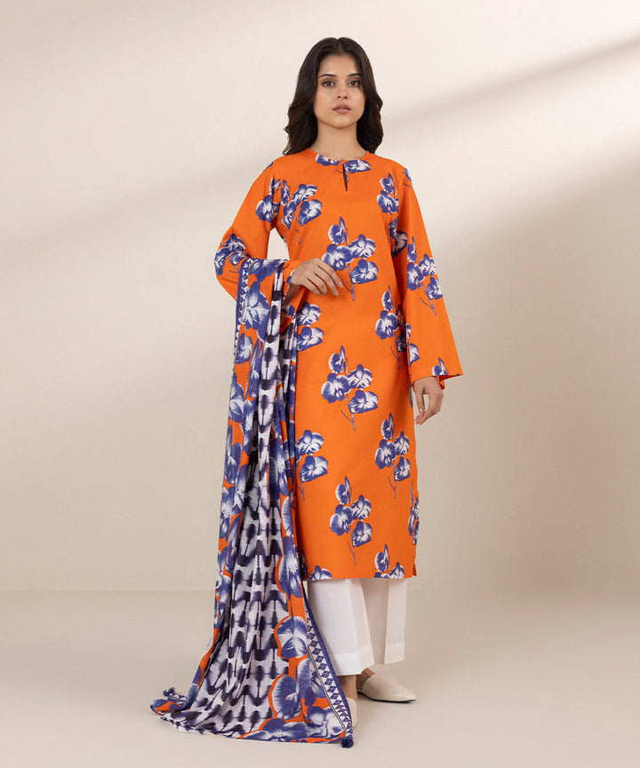 Printed Lawn Dupatta