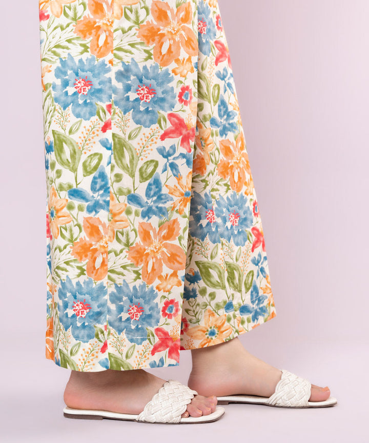 Printed Cotton Viscose Culottes