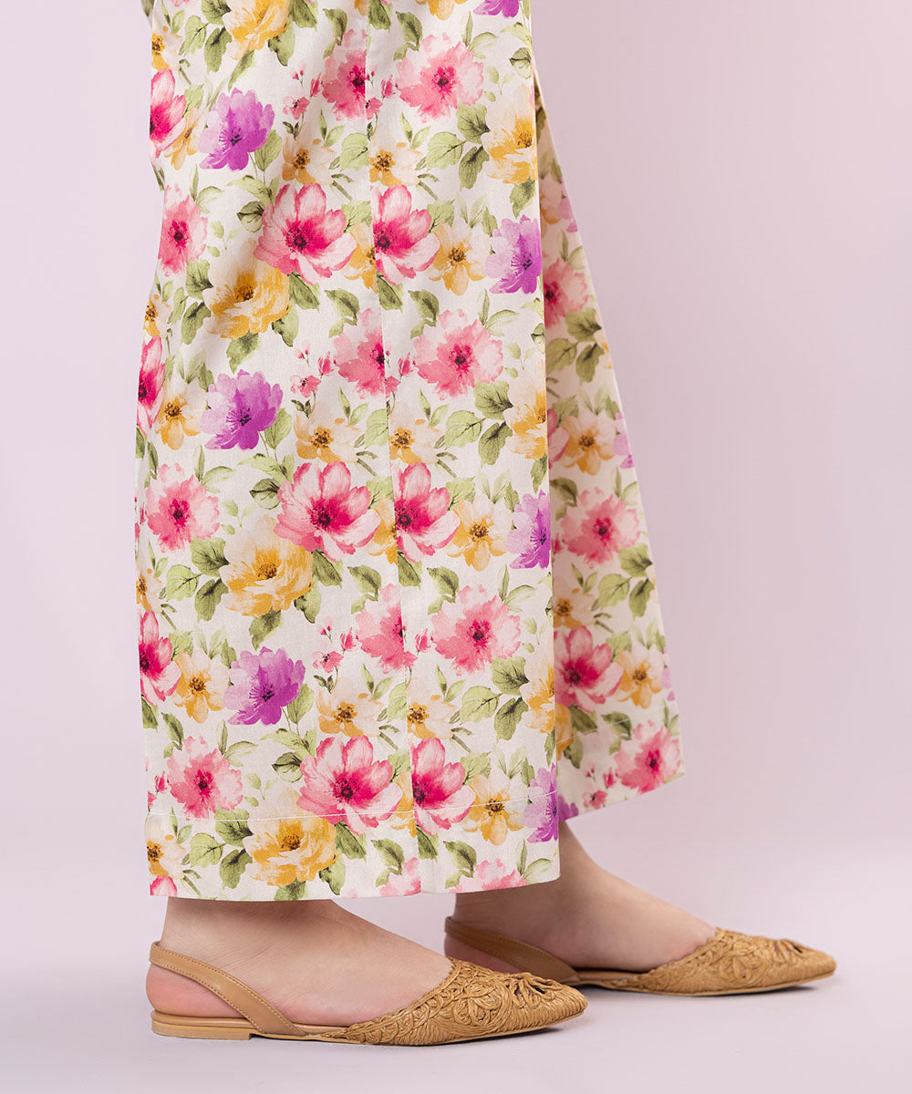 Printed Cotton Viscose Culottes