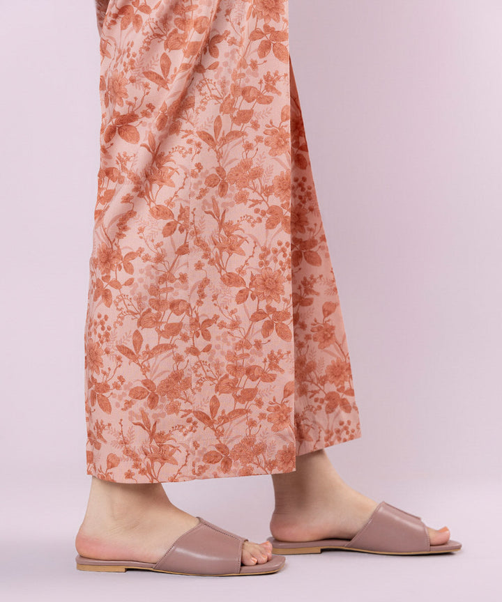 Printed Cotton Viscose Culottes