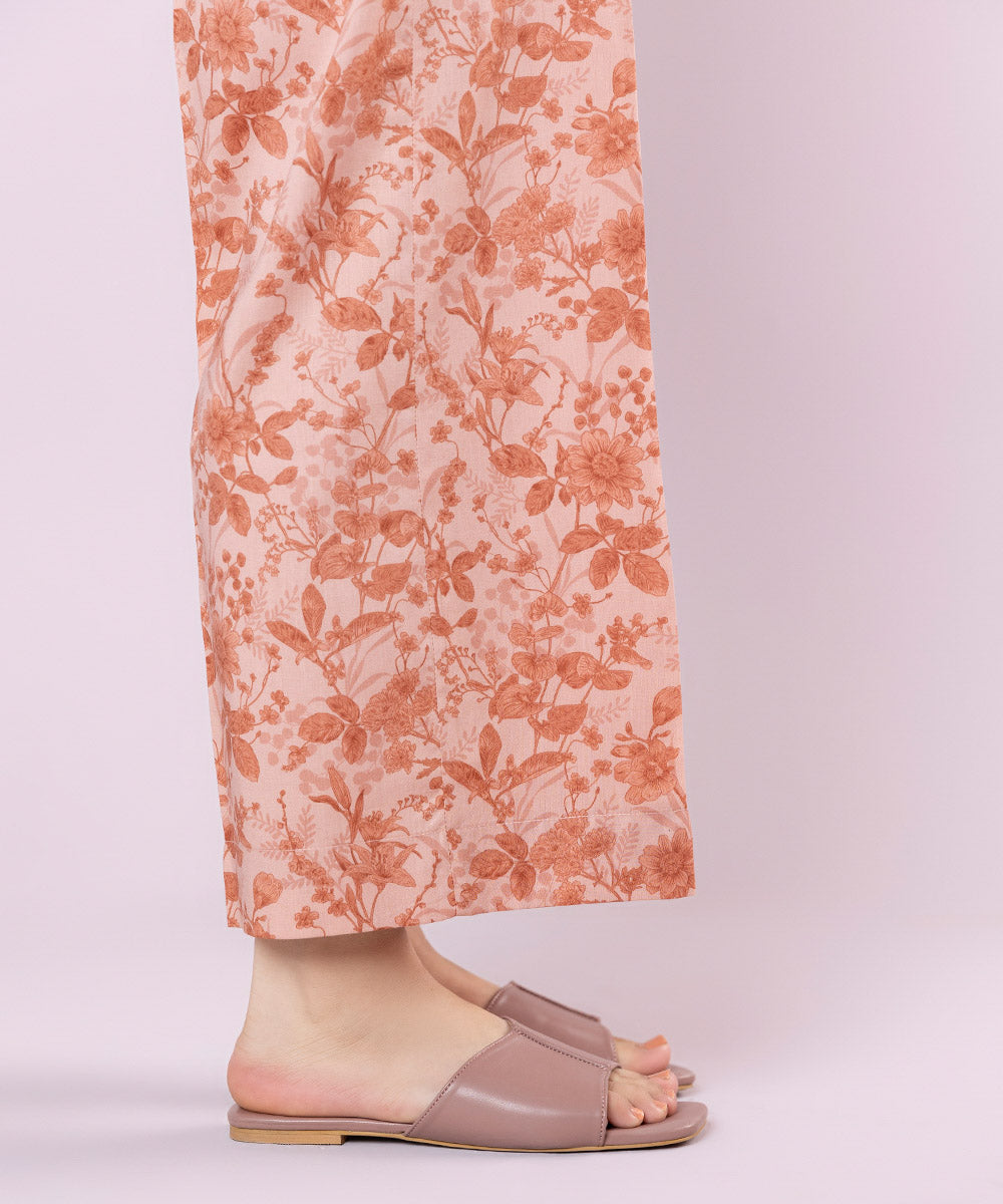 Printed Cotton Viscose Culottes