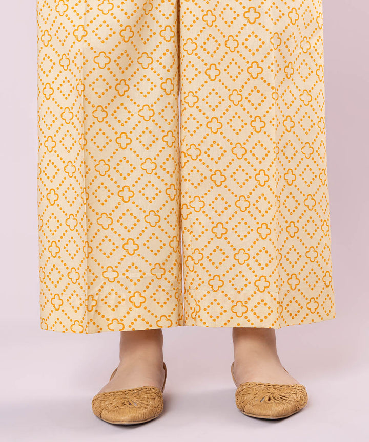 Printed Cotton Viscose Culottes