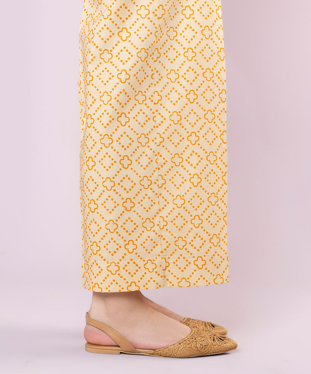 Printed Cotton Viscose Culottes