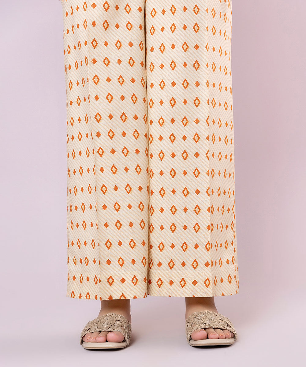 Printed Cotton Viscose Culottes