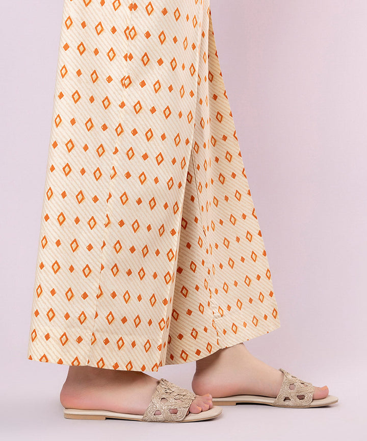 Printed Cotton Viscose Culottes