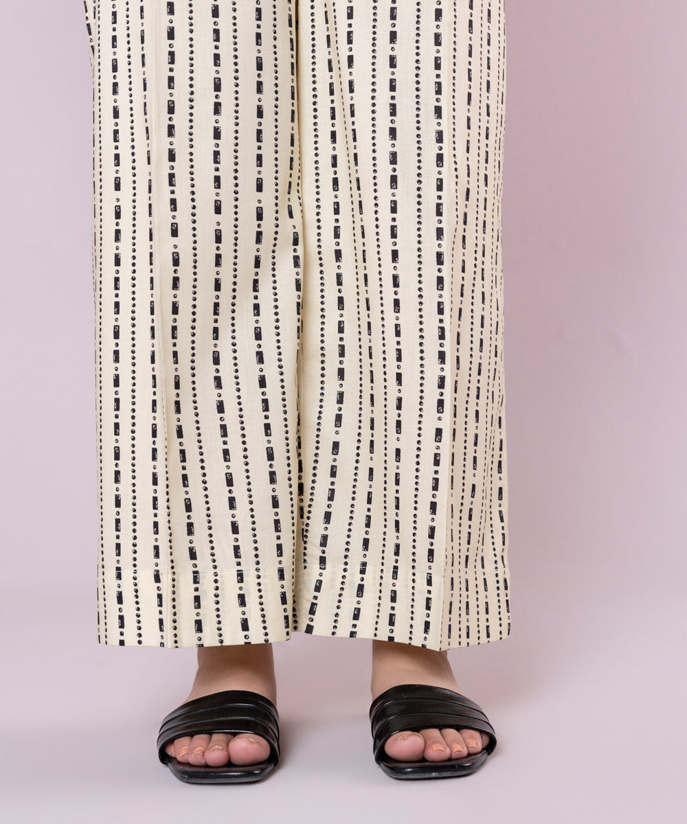 Printed Cotton Viscose Culottes