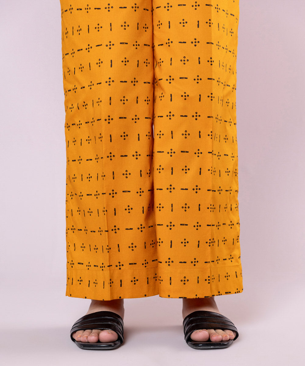 Printed Cotton Viscose Culottes