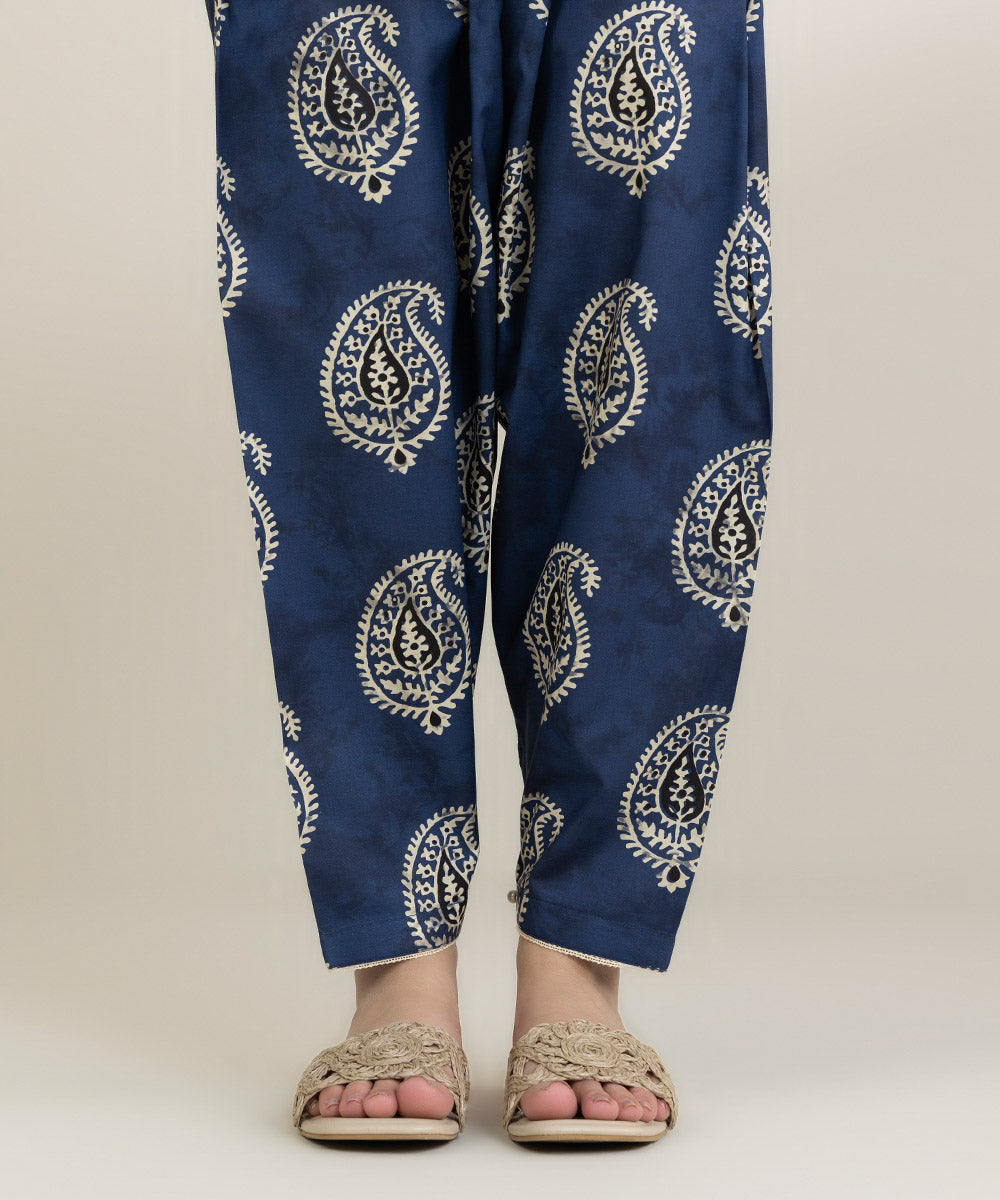 Printed Tapered Shalwar