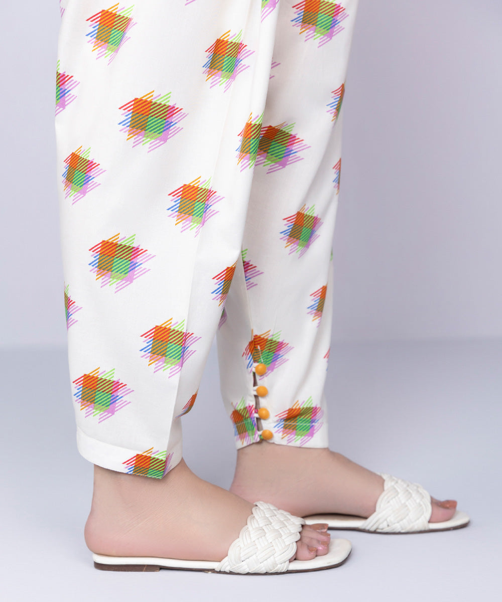 Printed Tapered Shalwar