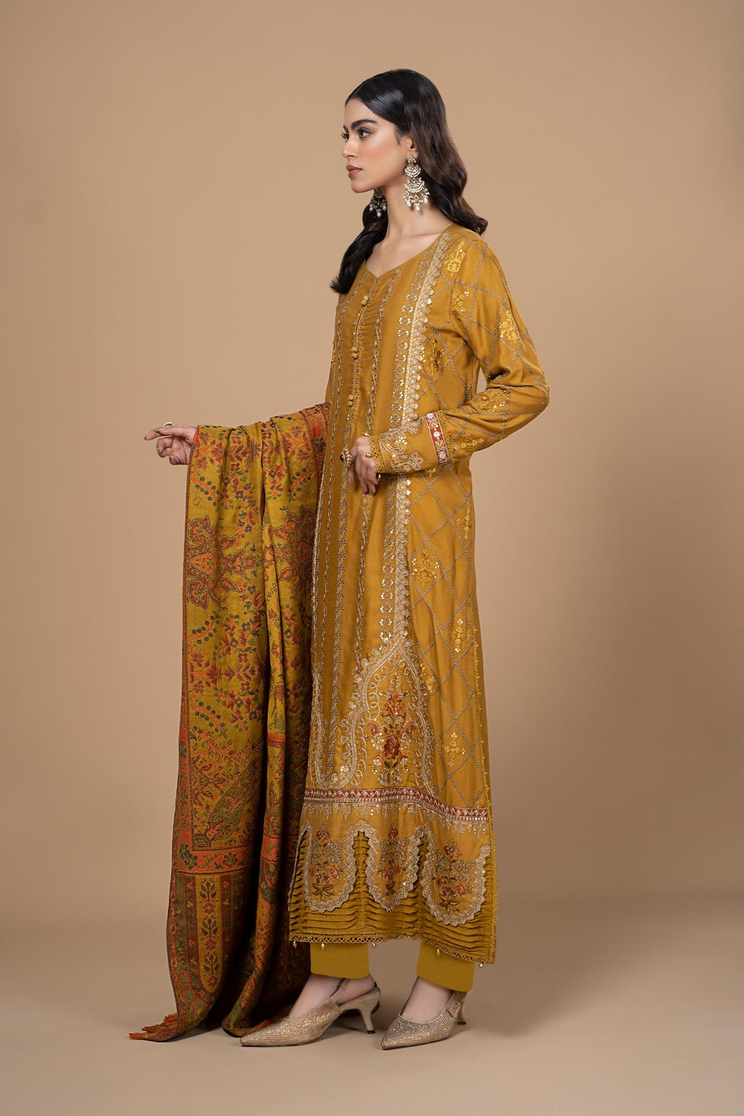 Suit Mustard DLS-1110