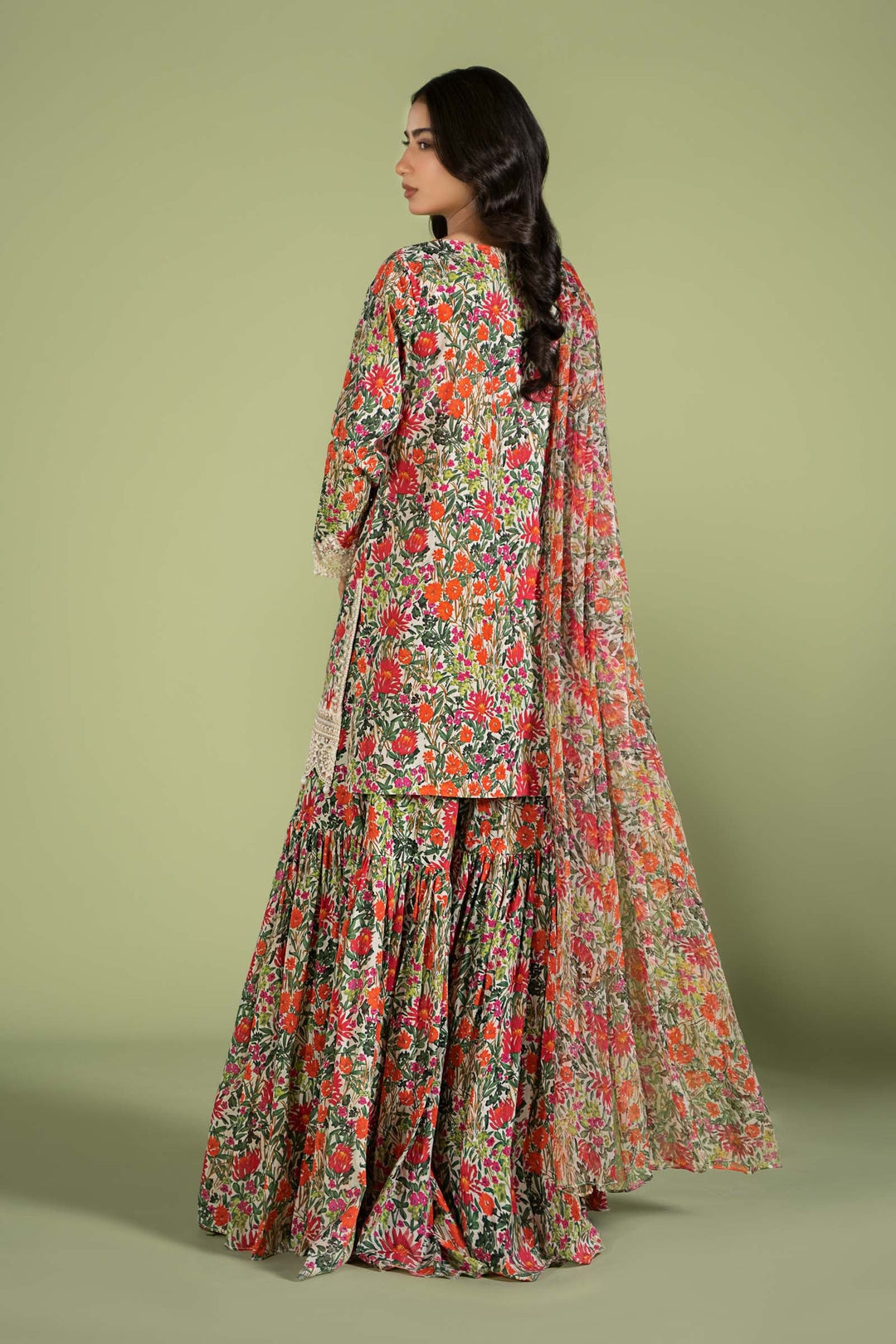 3 PIECE EMBROIDERED LAWN SUIT | DW-EF24-114