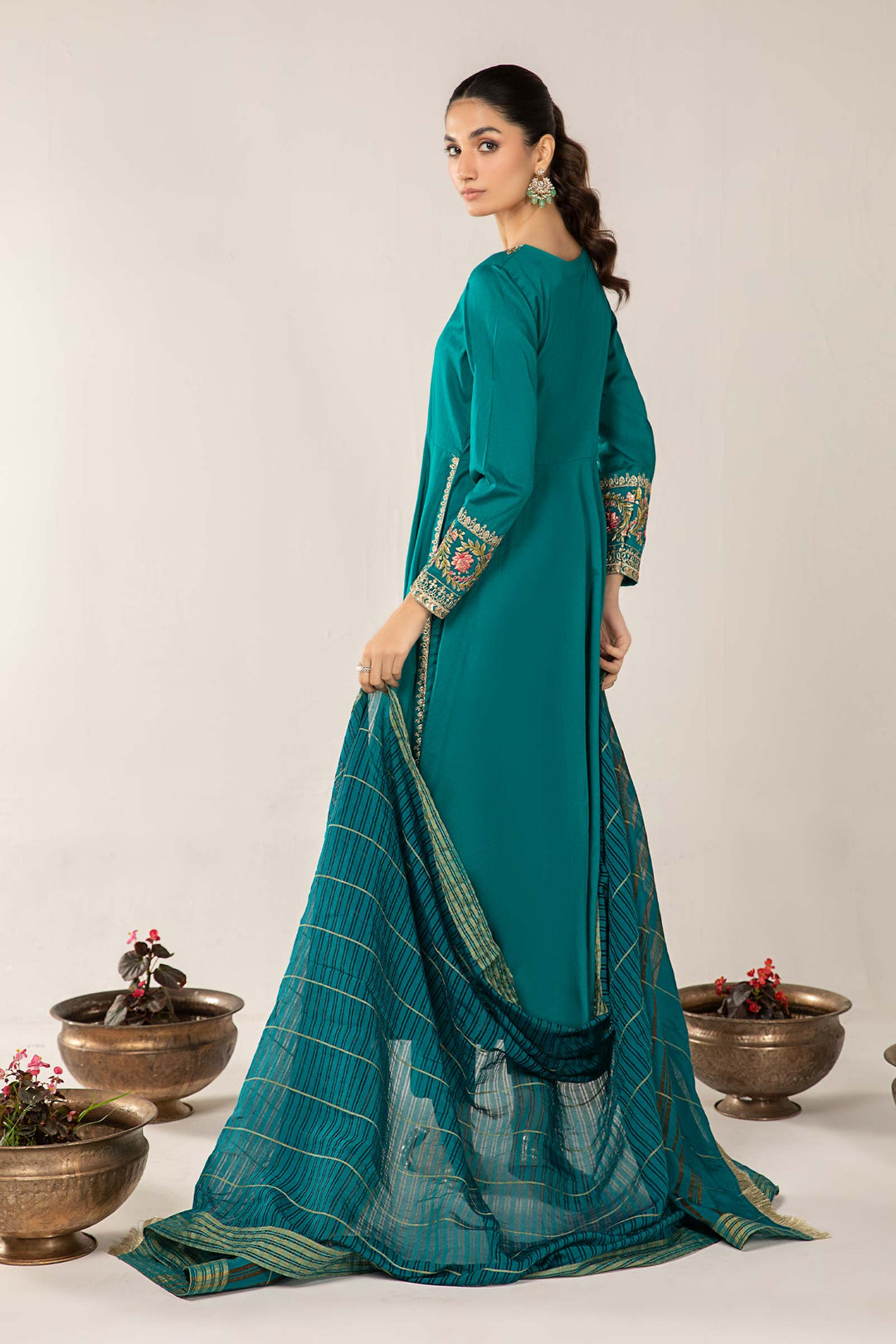 3 PIECE EMBROIDERED LAWN SUIT | DW-EF24-115