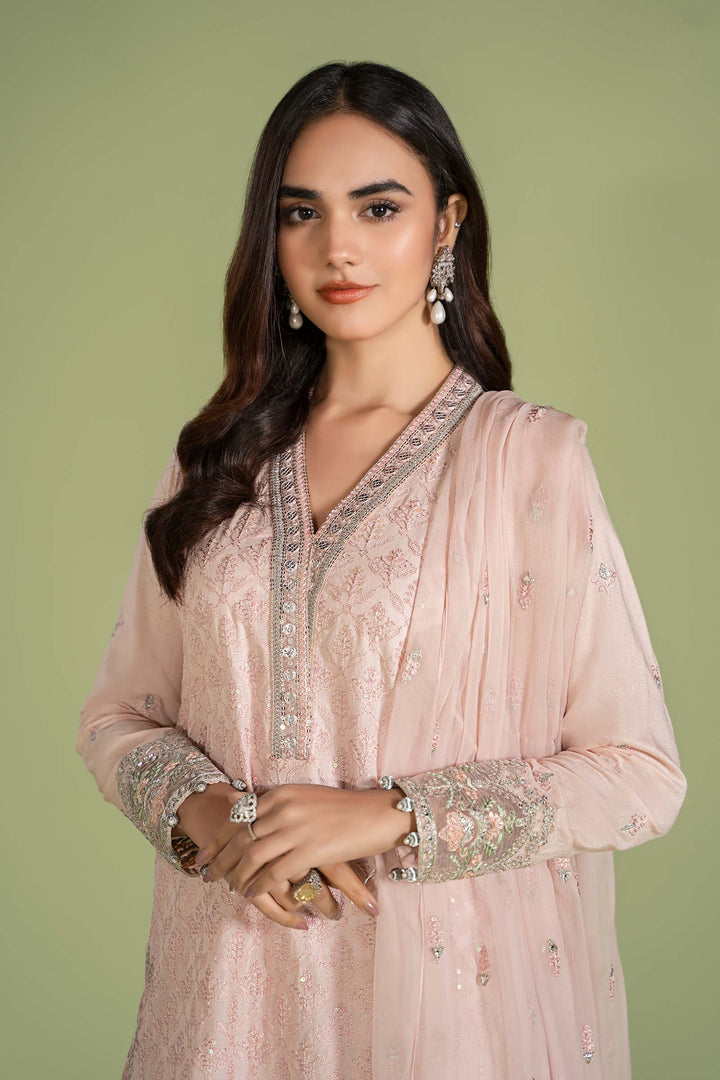 3 PIECE EMBROIDERED LAWN SUIT | DW-EF24-11