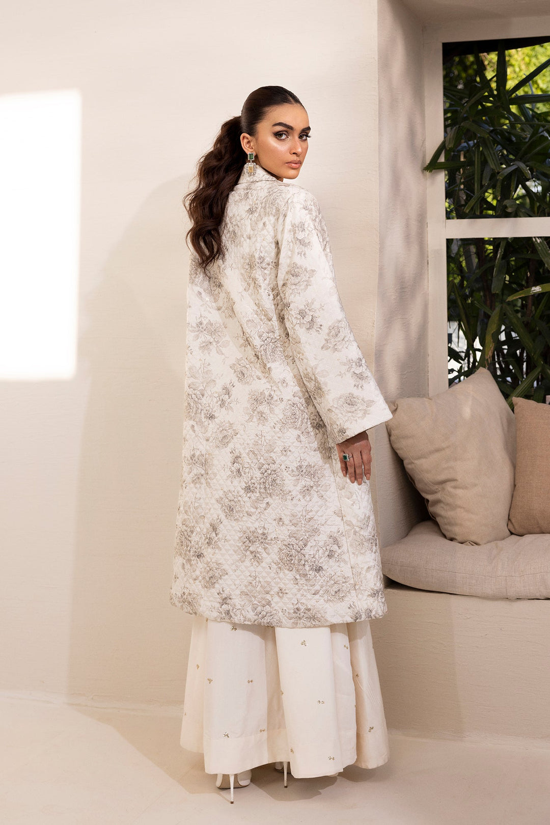 PRINTED LONG COAT (E0006/107/005)