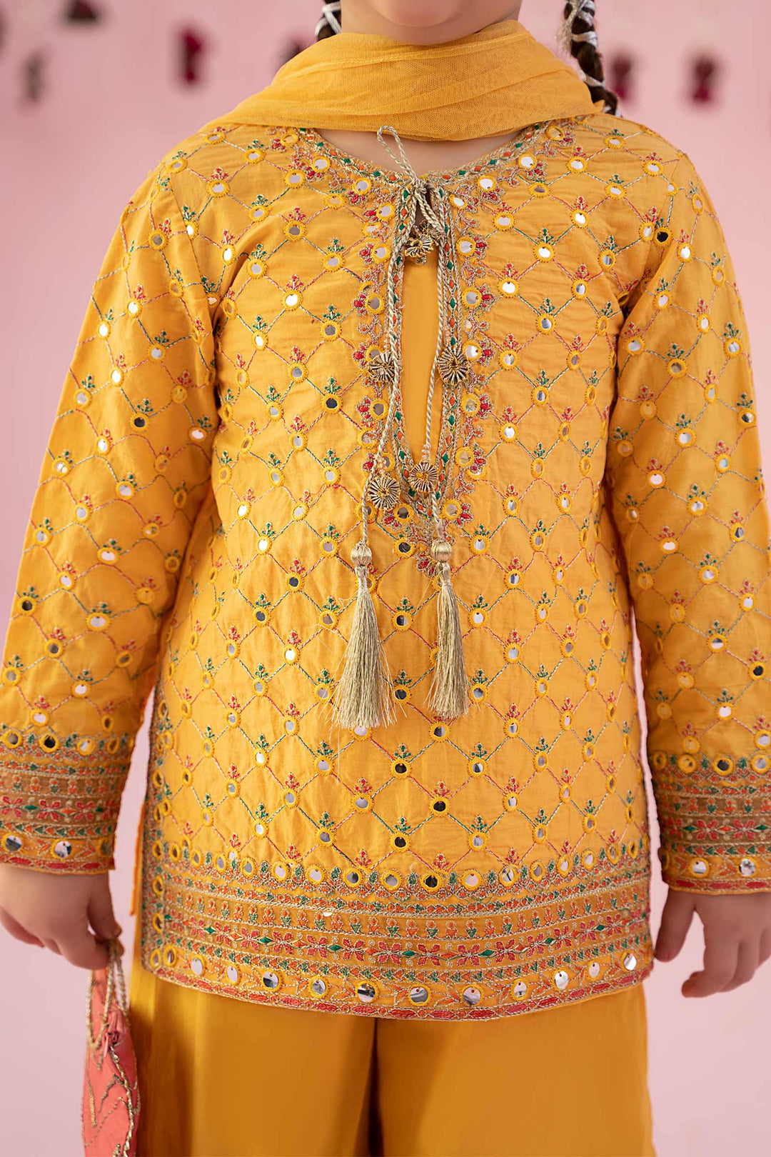 3 PIECE EMBROIDERED LAWN SUIT | MKD-EF24-09