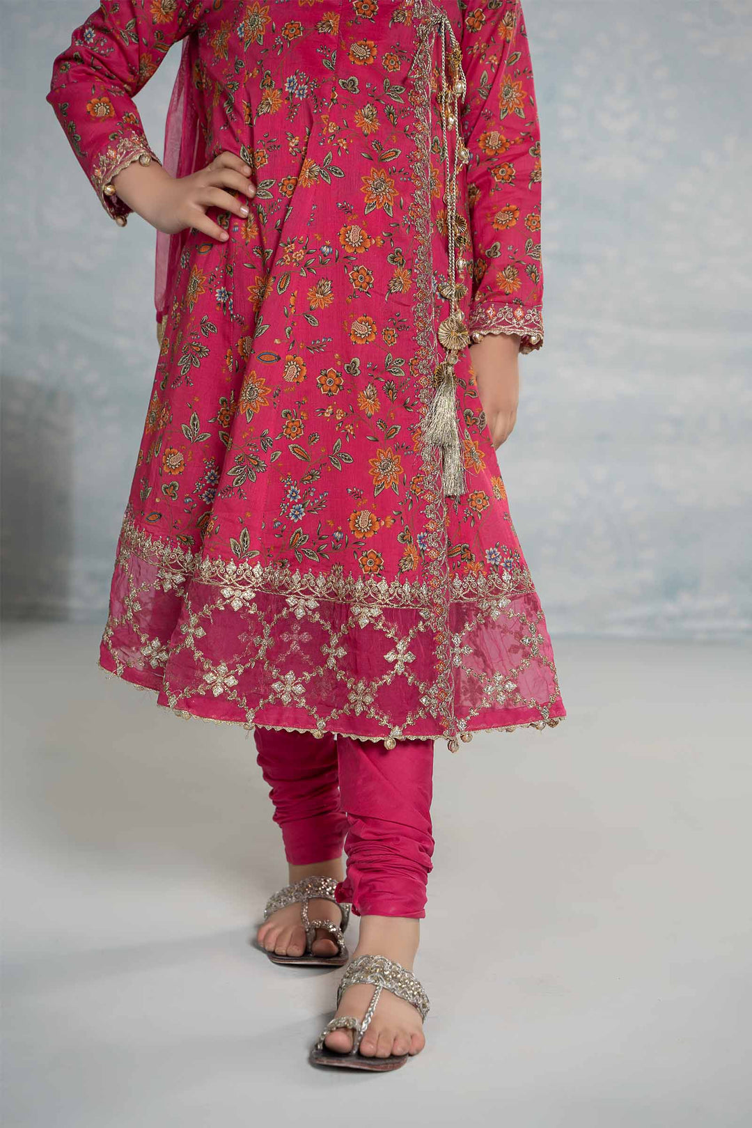 3 PIECE EMBROIDERED LAWN SUIT | MKD-EF24-28