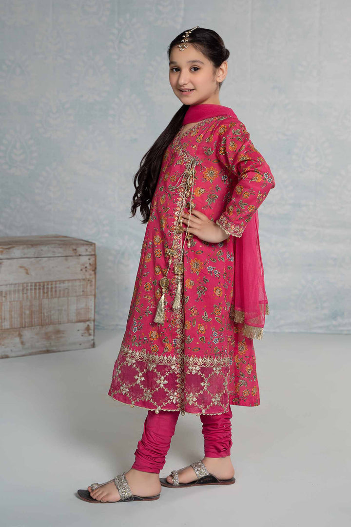 3 PIECE EMBROIDERED LAWN SUIT | MKD-EF24-28