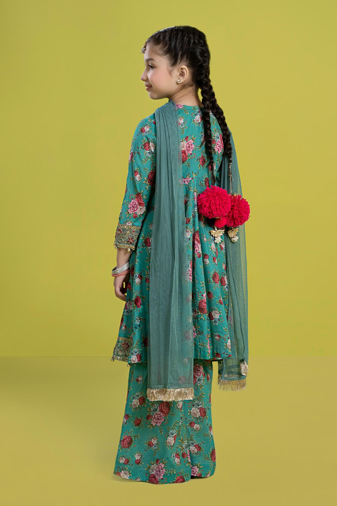 3 PIECE EMBROIDERED LAWN SUIT | MKD-EF24-32