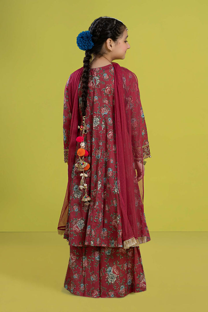 3 PIECE EMBROIDERED LAWN SUIT | MKD-EF24-32