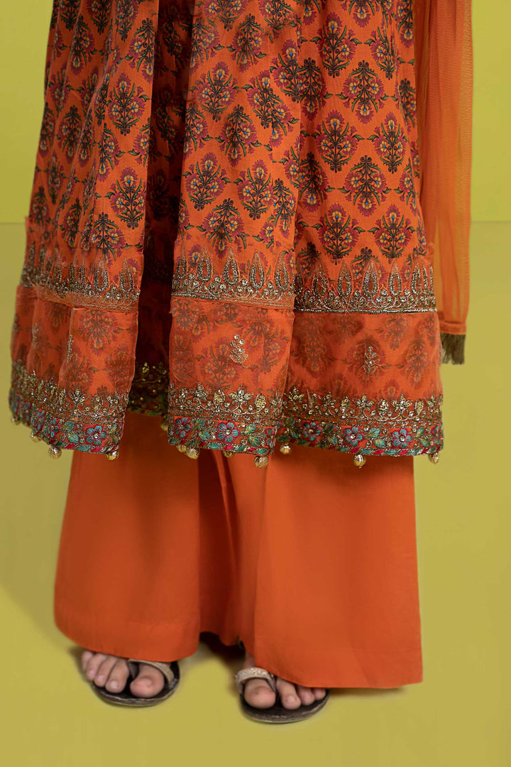 3 PIECE EMBROIDERED LAWN SUIT | MKD-EF24-36