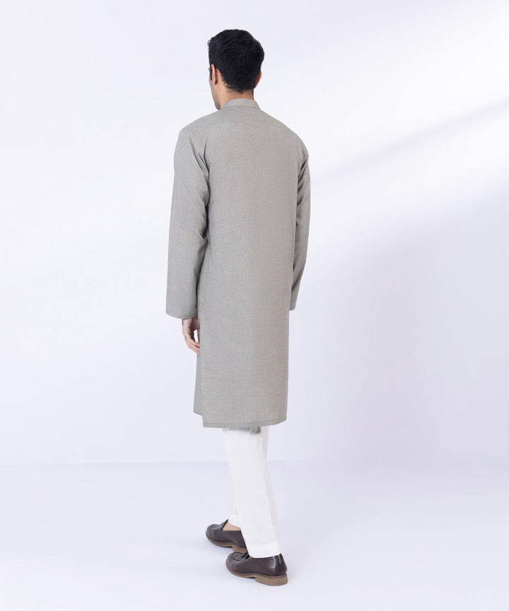 Embroidered Wash & Wear Kurta