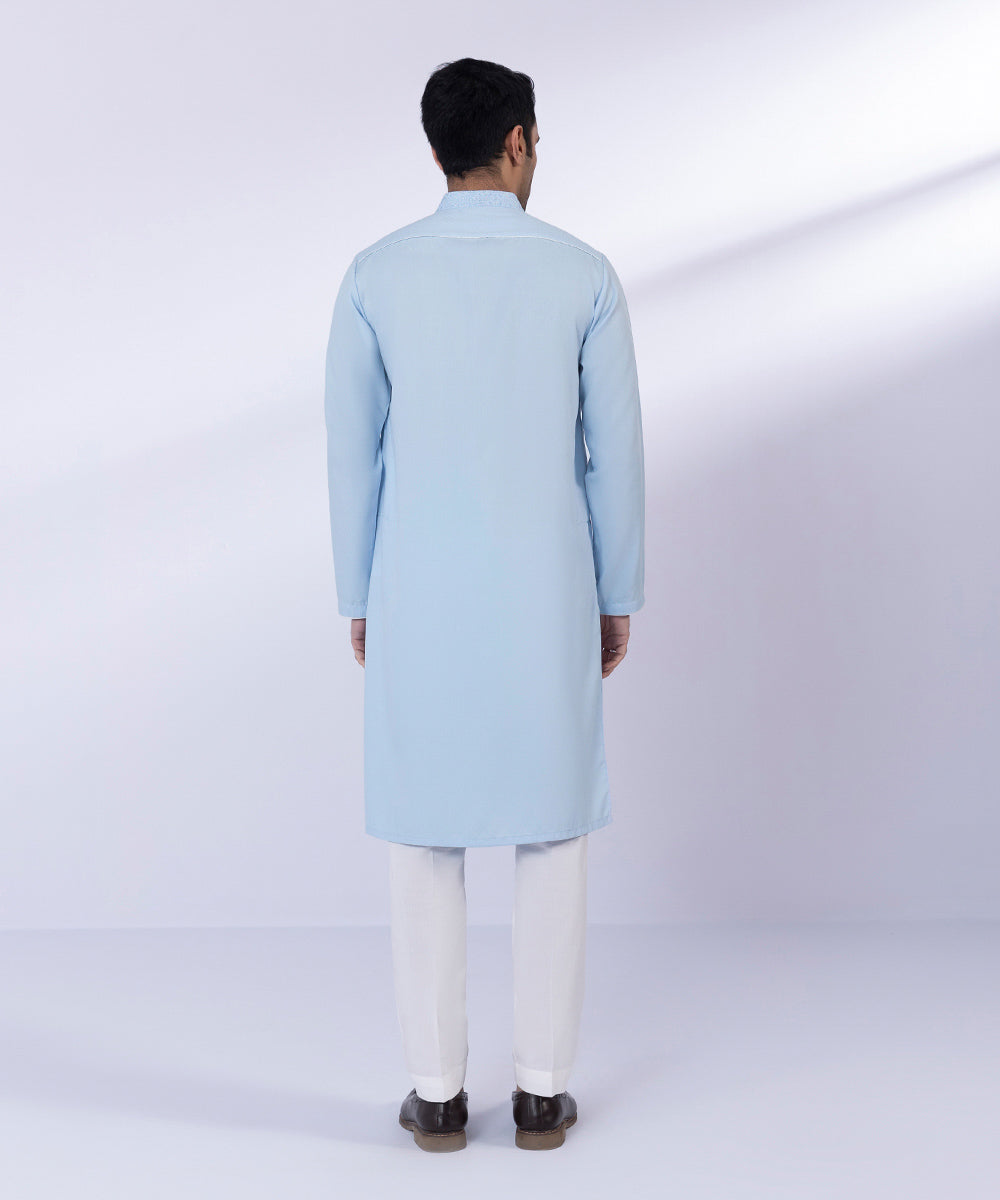 Embroidered Wash & Wear Kurta