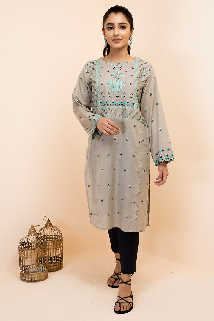 2472-STEP-UP-GREY EMBROIDERED LAWN STITCHED