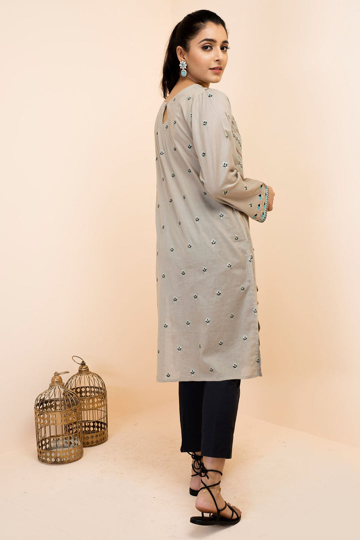 2472-STEP-UP-GREY EMBROIDERED LAWN STITCHED