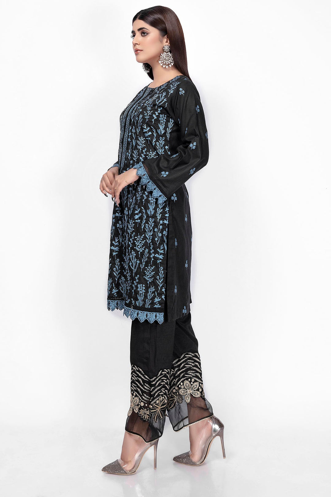 3181-AVA EMBROIDERED LAWN STITCHED