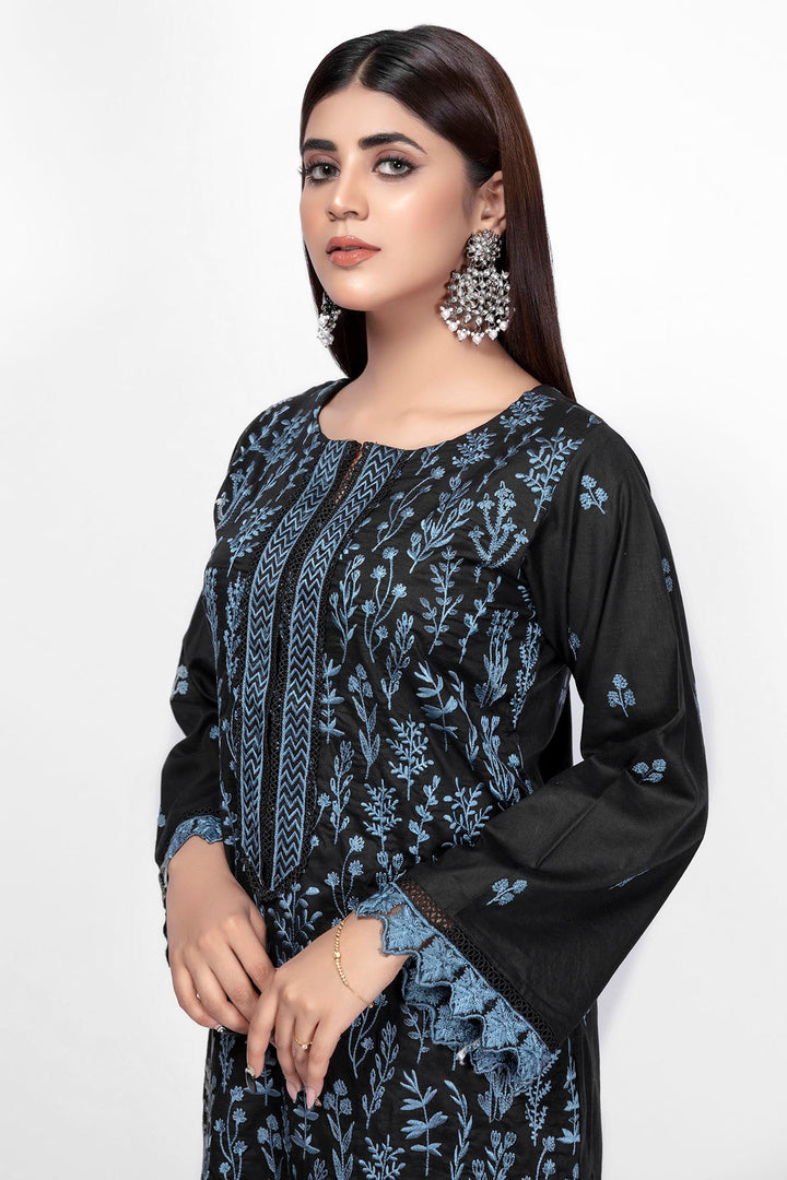 3181-AVA EMBROIDERED LAWN STITCHED