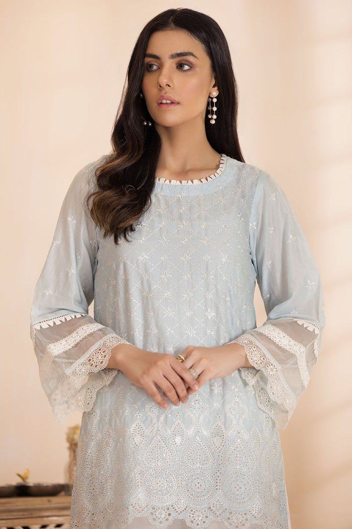 3404-KASHI EMBROIDERED SCHIFFLI LAWN STITCHED