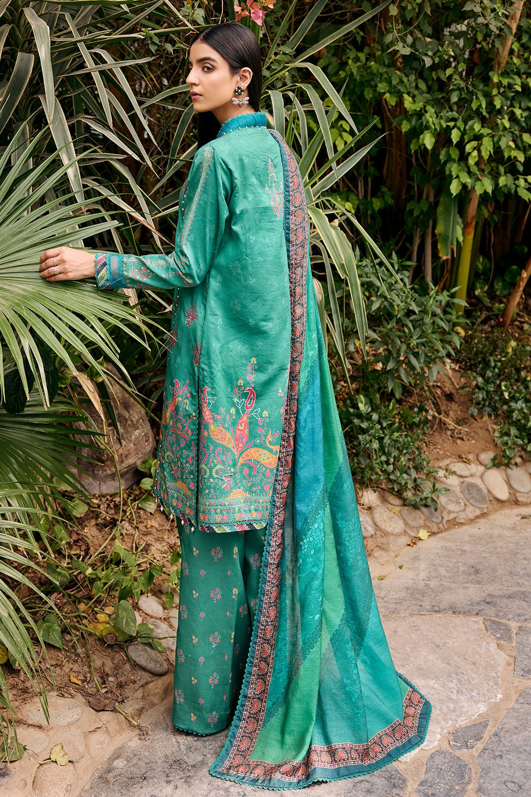 3546-MEHROZE DIGITAL PRINTED LAWN UNSTITCHED