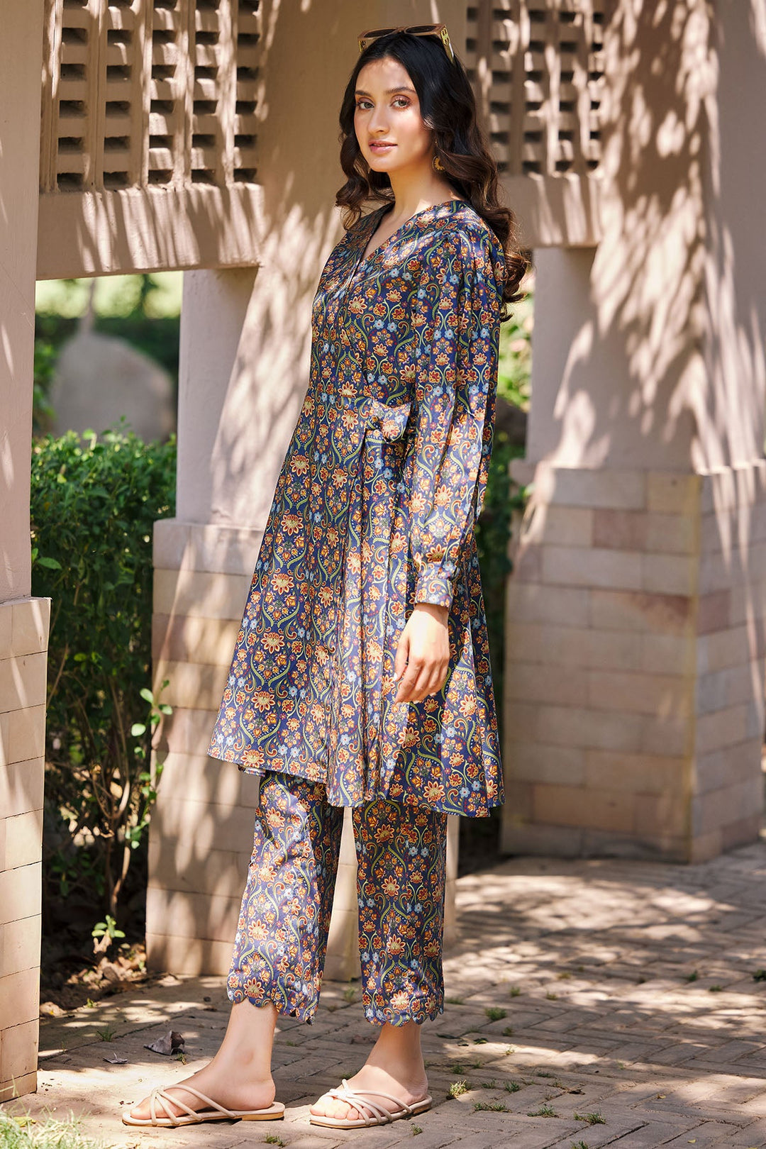 3615-PRINT-A DIGITAL PRINTED LAWN STITCHED