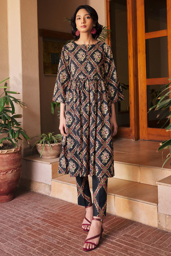 3639-PRINT-A DIGITAL PRINTED LAWN STITCHED