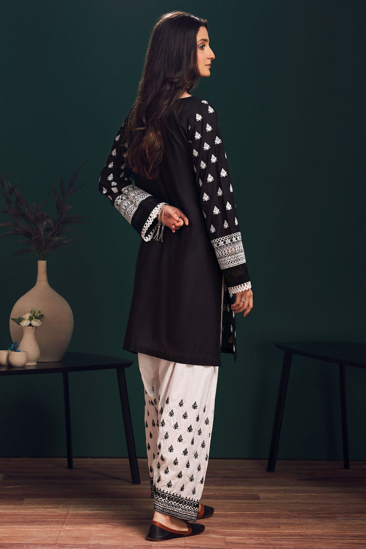 3988-SORBEL EMBROIDERED LAWN STITCHED