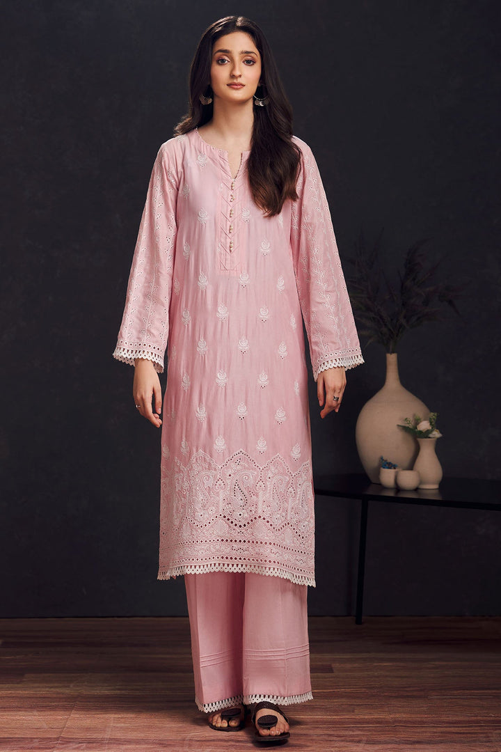 3991-WHISPER EMBROIDERED LAWN STITCHED