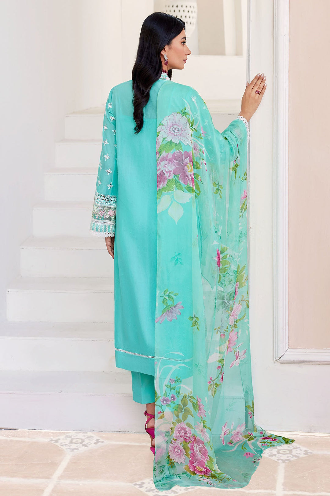 4134-MARLENE EMBROIDERED LAWN STITCHED