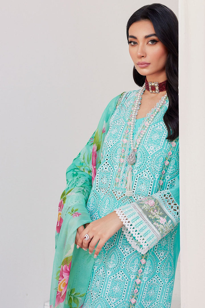 4134-MARLENE EMBROIDERED LAWN STITCHED