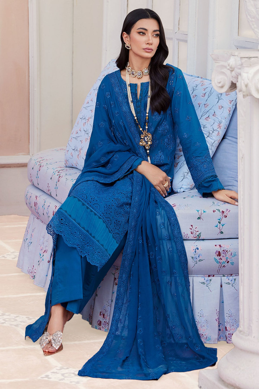 4138-ALORA EMBROIDERED LAWN UNSTITCHED