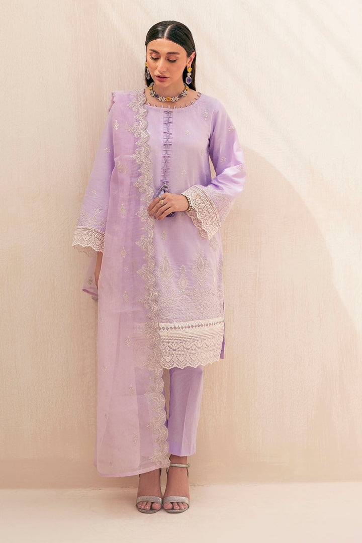 4153-ELISA EMBROIDERED LAWN STITCHED