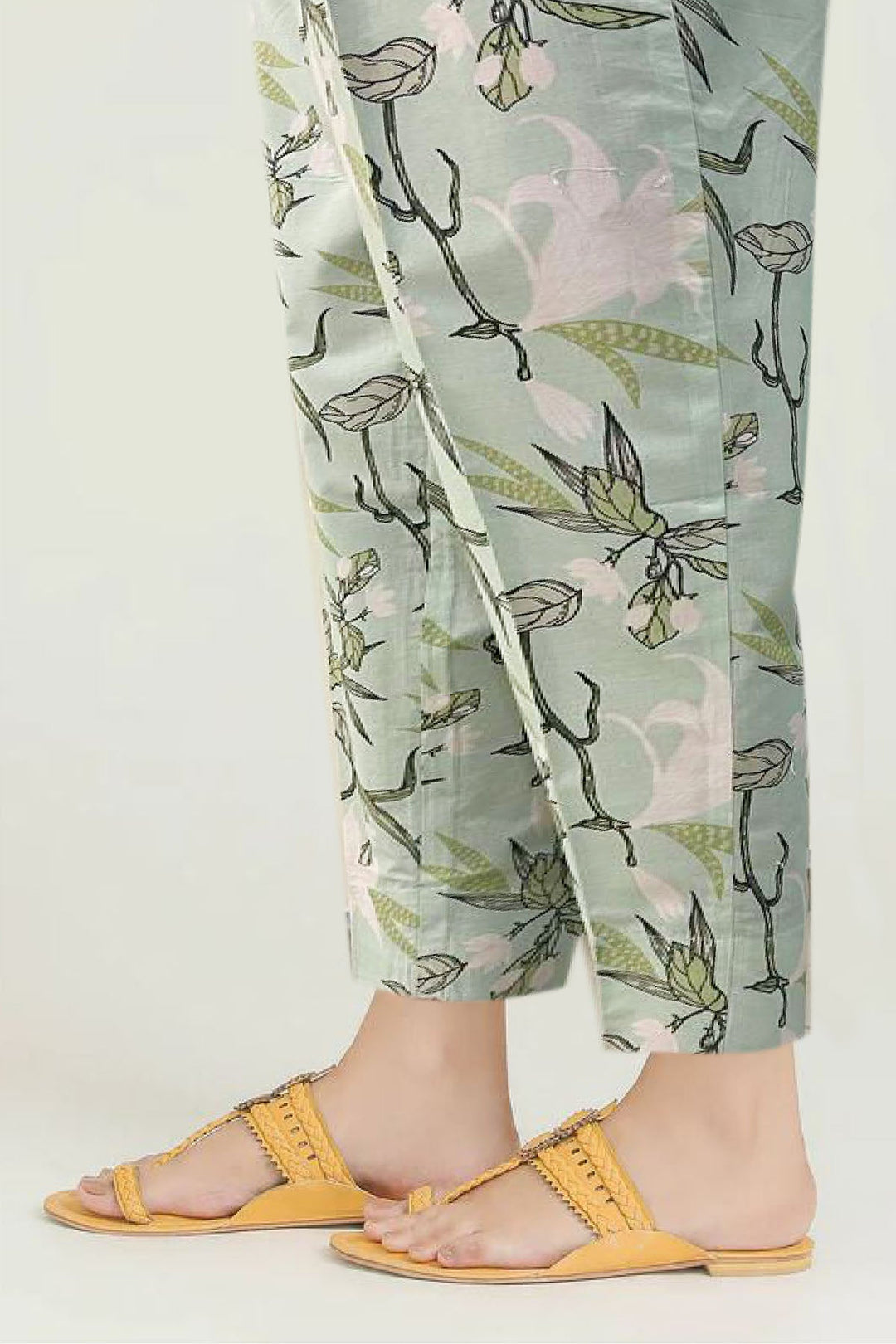 4176-PRINT-A PRINTED TROUSER STITCHED