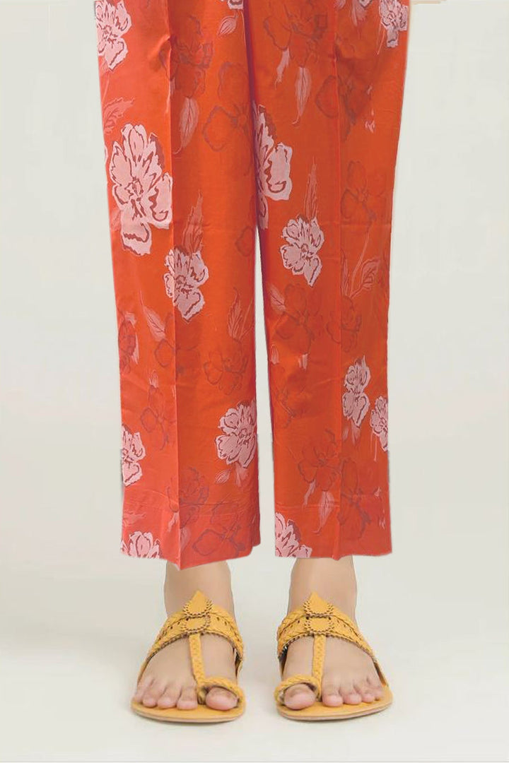 4181-PRINT-A PRINTED TROUSER STITCHED