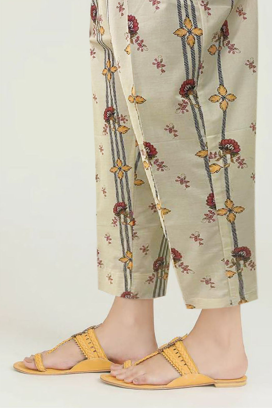 4207-PRINT-A PRINTED TROUSER STITCHED