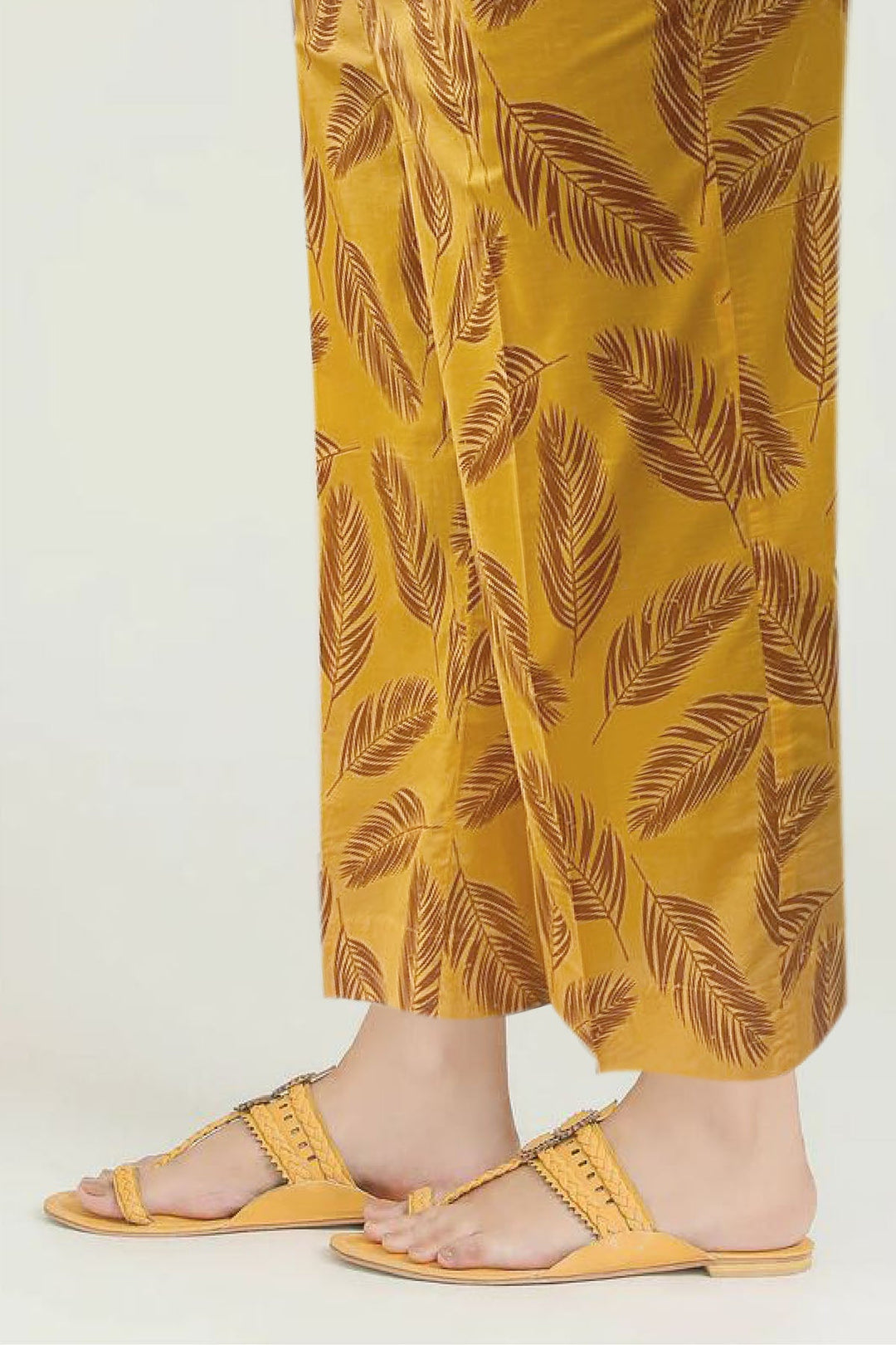 4209-PRINT-A PRINTED TROUSER STITCHED